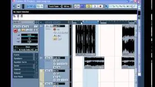 08 Cubase Video Tutorial - How to work with the Project Window - part 1 of 5