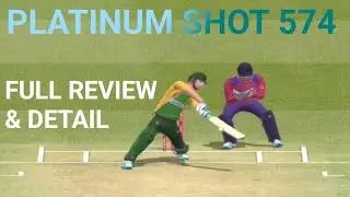 Real Cricket 24 | PLATINUM SHOT 574 FULL REVIEW