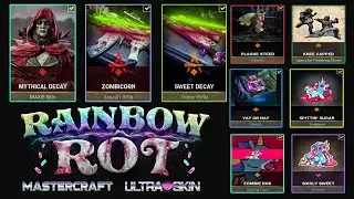 Rainbow Rot Mastercraft Ultra Skin - Warzone Store Bundle Showcase