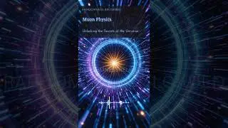 Muon Physics 🔬 Explained in 60 Seconds! | Standard Model & Particle Physics #Science #Muons