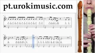 Aulas de Flauta Doce B. Imagine Dragons - Natural Curso Aprender um-ih372