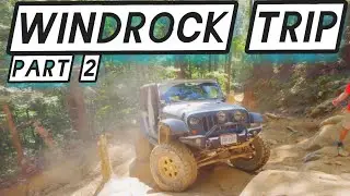 Windrock Jeep Trip Part 2 Trail 16 & Nemo Tunnel