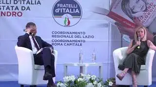 Giorgia Meloni: Intervista con Alessandro Giuli: seguiteci in diretta da Roma
