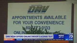California DMV now letting people take driver&rsquo;s knowledge test online