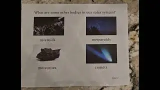 Classical Conversations Cycle 2 Week 12 Science other bodies in our solar system tune Frere Jacques 