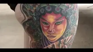 2 Amazing Asia Thailand Pattaya International Tattoo Convention Beautiful Asian Women