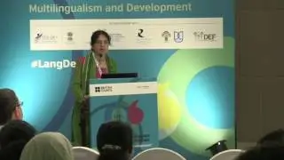 LangDev2015: Anuradha Kanniganti | Language and Inequality in India
