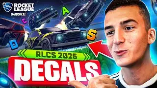 WE'RE JUDGING THE NEW ROCKET LEAGUE ESPORT DECALS!!