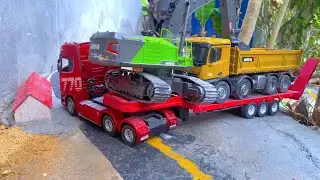 Epic RC Construction Crew Building a Road 