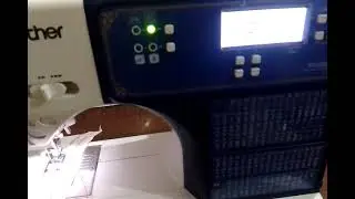 Brother DS1300 stitches demo, number 5 to 17