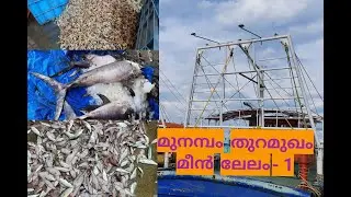 MUNAMBAM FISHING HARBOUR II മുനമ്പം ഫിഷിങ് സെന്റർ