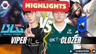 BLG Viper vs DNS Clozer HIGHLIGHTS - Viper APHELIOS vs Clozer KAI'SA ADC - Patch 25.24 KR Ranked