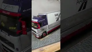Italeri Volvo FH16 Rigid Box Truck  #shorts