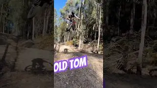 Old Tom mtb gnar at Gravity Eden #mtb #gnarly #mountainbike #viral old