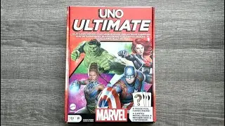UNO Ultimate Marvel 2nd Edition Card Game