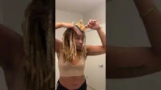 Loc Style: Bantu Knots #locs #retwist