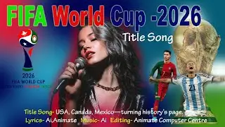 FIFA World Cup 2026 anthem song, | USACANADAMEXICO | FIFAWORLD2026SONG | WORLDCUPANTHEM2026 |