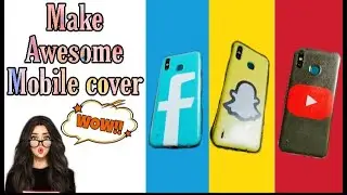 Make It Easy Social Media Mobile Cover || Youtube Snapchat Facebook Back Cover