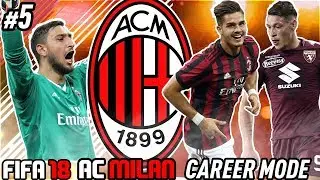 FIFA 18 AC MILAN CAREER MODE #5 - SUPER SUB ANDRE SILVA SAVES US!!!