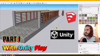 Sketchup Basic 3D Bridge Modeling Tutorial For Beginner | With Unity Play | Part 1