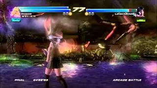 Tekken Tag Tournament 2 - Arcade Mode Playing Main Boss - Unknown(Ultra Hard Level).