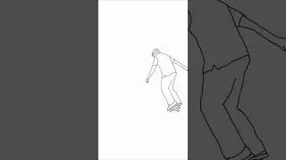 Skateboarding Animation Test - No Comply Backside 360