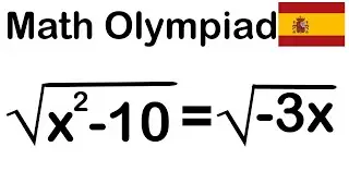 A Nice Equation with Square Roots | Olympiad Mathematics from Spain  @mathsmood​