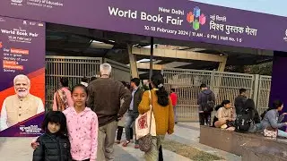 World book fair Delhi|vishwa pustak mela|10-18  feb 2024|pragati Maidan delhi|biggest book fair 2024