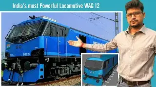 WAG 12 world most powerful locomotive explain |#wag 12 feature's | #Alstom's WAG 12B