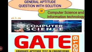 GATE 2019 Computer Science Paper With Solution | General Aptitude | Gate 2019 Answer Key | Exam Guru