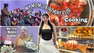 Surprising My Mom With Her First Money Bouquet on Her Birthday 💐/ Family Vlog 