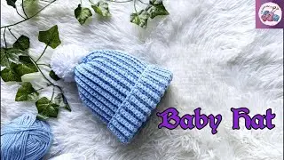 Easy and Fast crochet baby hat/ Crochet Beanie / perfect for beginners. #babyhat
