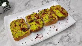 Vada Pav Recipe | Bruschetta Recipe | No Fry Vada Pav Recipe | Snacks Recipe | Vada Pav Bruschetta