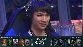 [EN] Infamous vs Keen BO1 - The International 2019 Main Event