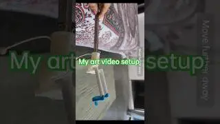 my art video setup cheap and best #setup #shorts #art