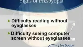 Presbyopia Warning Signs &ndash; Eye Doctors of Washington DC