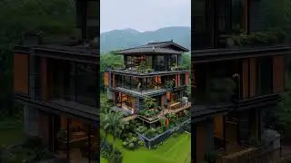 Modern Luxury House Exterior Design 🏡 #exteriordesign #homedecor #home #shorts