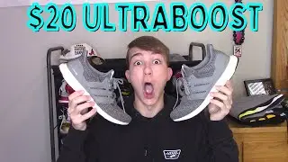 Я ПОЛУЧИЛ ULTRABOOST ЗА 20 ДОЛЛАРОВ! Распаковка и обзор Adidas Ultraboost 4.0 Grey