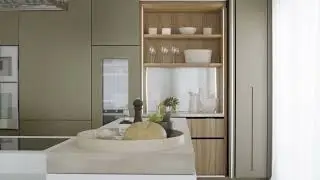 TM Italia | Made to Measure | T45 & D90 | Concealed kitchen with bespoke island