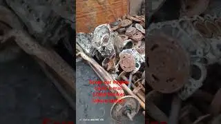 SCRAP car engine LAAT k mall LOHA Market lahore update 😱 #autorecycling #autoworkshop #automobileser