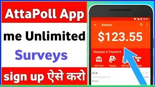 AttaPoll unlimited survey trick & AttaPoll unlimited trick | AttaPoll ?