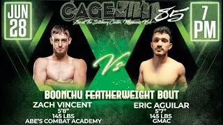 Cagezilla 85 - Zach Vincent vs Eric Aguilar