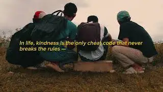 Be Kind. 