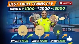 Best Table Tennis Blades Under 1000 2000 3000 Budget Comparison for All Players