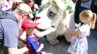 Spring Lion with Nymph Guardian