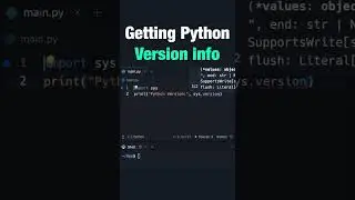 Getting Python Info  #softlinks #python #programming