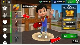 vir the Robot boy Brought Sachet gauntlet in Rope hero vice town game