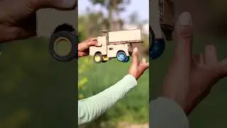 Made A CardBoard Dumper Truck #shorts #nsexperiment