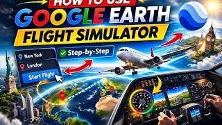 How to Use the Google Earth Flight Simulator :Tutorial