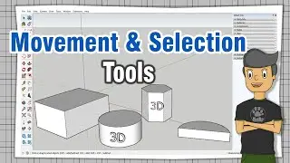 Sketchup Explained | Movement and Selection Tools - 2